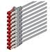 0.25m Cat6 SSTP, 0,25m, Cat6, S / FTP (S-STP)  - Foto miniatura 1