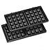 Piastra per Waffle Grill Potenza 800 Watt Colore Nero / Acciaio inossidabile - Foto miniatura 4