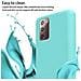 Catena Di Telefoni Cellulari Compatibile Con Samsung Galaxy Note 20 In Liquid Turchese - Coperchio Di Protezione In Silicone Con Cordino Regolabile In Lunghezza - Foto miniatura 3