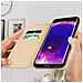 Custodia Per Oppo Find X5 Pro Copertina Portacarte Supporto Magnetica Oro - Foto miniatura 6