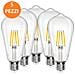 Lampadina Led E27 A Filamento Vintage 8w Luce Calda 5 Pezzi - Foto miniatura 2