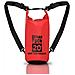Borsa Zaino Impermeabile 20l, Dry Bag Mare 20 Litri, Sacca Impermeabile Con Tracolla Regolabile, Zaino Waterproof Per Barca Pesca Rafting Spiaggia Sport Acquatici (rossa)  - Foto miniatura 1