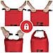 Borsa Zaino Impermeabile 20l, Dry Bag Mare 20 Litri, Sacca Impermeabile Con Tracolla Regolabile, Zaino Waterproof Per Barca Pesca Rafting Spiaggia Sport Acquatici (rossa)  - Foto miniatura 3