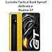 Custodia Originale Book Xproof Flip Case Per Realme Gt 5g Black Hawk - Foto miniatura 2