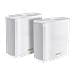 Sistema Mesh Wi-Fi ZenWiFi AX (XT9) AX7800 Tri-Band 4x Gigabit Ethernet LAN Bianco 2 Pezzi - Foto miniatura 1