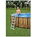 Hilo Piscina Fuori Terra Castagna Effetto Rattan 4,88 X 1,22 M - Foto miniatura 2
