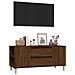 Mobile Porta Tv Rovere Marrone 102x44,5x50 Cm Legno Multistrato - Foto miniatura 5