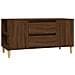 Mobile Porta Tv Rovere Marrone 102x44,5x50 Cm Legno Multistrato - Foto miniatura 1