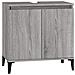 Mobile Lavabo Grigio Sonoma 58x33x60 Cm In Legno Multistrato - Foto miniatura 2