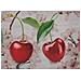 Tappeto Passatoia Cucina Antiscivolo Stampa Digitale Sprinty Disegno Cherry 52x500 Cherry - Foto miniatura 3