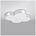 Lampada Da Soffitto Circle 4 Bianco Sl. 1053 - Moderno Lampade Da Soffitto Bianco 11.5x78x71.5 Cm - Foto miniatura 2