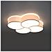 Lampada Da Soffitto Circle 4 Bianco Sl. 1053 - Moderno Lampade Da Soffitto Bianco 11.5x78x71.5 Cm - Foto miniatura 3