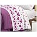 Completo Lenzuola Linea Pensieri Delicati 100% Cotone Disegno Mongolfiera Singolo Glicine - Foto miniatura 5