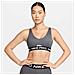 Reggiseno Sportivo Imbottito A Sostegno Medio Hf5961-068 Donna Taglia L Colore Grigio - Foto miniatura 1