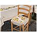 Set Cuscini Coprisedia Imbottiti Cinigliati Sfoderabili Modello Limoni Gialli Fascia Rotonda 2pz Limoni - Foto miniatura 1