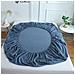 Lenzuolo Con Angoli In Cotone + 2 Federe Darkblue S - Foto miniatura 5