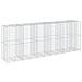 Cesto Gabbione Con Copertura 550x100x200 Cm In Ferro Zincato - Foto miniatura 2
