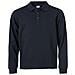 Basic Polo Sweater Blu Scuro S - Foto miniatura 1