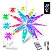 Stella Luminosa Di Natale Da Soffitto Decorazione Natalizia Led Rgb 25cm Con App - Foto miniatura 1