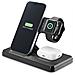 Triple Station 3 in 1 Base di ricarica wireless 3in1 da 15W - Foto miniatura 2