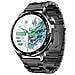 Smartwatch Con Ecg, Cardiofrequenzimetro, Pressione Sanguigna E Contapassi Black Three Beads Strap - Foto miniatura 3