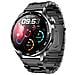 Smartwatch Con Ecg, Cardiofrequenzimetro, Pressione Sanguigna E Contapassi Black Three Beads Strap - Foto miniatura 6