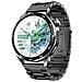 Smartwatch Con Ecg, Cardiofrequenzimetro, Pressione Sanguigna E Contapassi Black Three Beads Strap - Foto miniatura 1