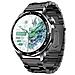 Smartwatch Con Ecg, Cardiofrequenzimetro, Pressione Sanguigna E Contapassi Black Three Beads Strap - Foto miniatura 14