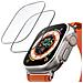 Pellicola Protettiva Per Schermo 2 Pezzi Per Apple Watch Ultra 49 Mm, Vetro Temperato - Foto miniatura 5