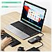 Hub Usb C 8-in-1, Dual 4k60hz, Adattatore Gigabit Ethernet - Foto miniatura 3