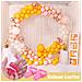 Arco Nuziale Rotondo Per Palloncini Fiori Decorazione Diametro 220 Cm Struttura Dorata - Foto miniatura 4