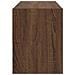 Scarpiera Impilabile Rovere Marrone 89,5x30x40 cm - Foto miniatura 5
