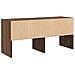 Scarpiera Impilabile Rovere Marrone 89,5x30x40 cm - Foto miniatura 6