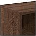 Scarpiera Impilabile Rovere Marrone 89,5x30x40 cm - Foto miniatura 7