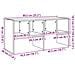 Scarpiera Impilabile Rovere Marrone 89,5x30x40 cm - Foto miniatura 9