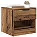 Armadietto per letto 2 pcs Legno vecchio 40 x 39 x 40 cm - Foto miniatura 3