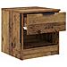Armadietto per letto 2 pcs Legno vecchio 40 x 39 x 40 cm - Foto miniatura 5