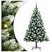 Albero di Natale artificiale a cerniera con neve fioccata - Foto miniatura 1