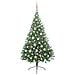 Albero di Natale artificiale con luci integrate Verde 180 cm - Foto miniatura 3