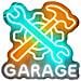 Insegna Led A Forma Di Chiave Inglese E Martello - Luce Al Neon Per Garage, Decorazione Acrilica 44,6x33 Cm - Foto miniatura 1