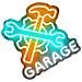Insegna Led A Forma Di Chiave Inglese E Martello - Luce Al Neon Per Garage, Decorazione Acrilica 44,6x33 Cm - Foto miniatura 4