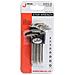 Set 8pz chiavi Torx di sicurezza (con foro), acciaio S2, dimensioni T5/TT6-TT20 - Foto miniatura 6