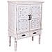 Mobile In Legno Intagliato Bianco 80x36x110h - Foto miniatura 1