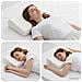 Cuscino da Letto Bianco 50 x 30 x 10,5 cm Schiuma Memory - Foto miniatura 2