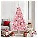 Albero di Natale artificiale con luci integrate Rosa 180 cm PVC - Foto miniatura 2