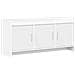 Mobile TV 102 x 33 x 47 cm Bianco Legno ingegnerizzato - Foto miniatura 1