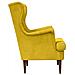 Poltrona Giallo Velluto - Foto miniatura 3
