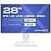 JN-IPS280UHD60F-PW Monitor PC 71,1 cm (28") 3840 x 2160 Pixel 4K Ultra HD LCD Bianco - Foto miniatura 6