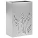 Vaso da giardino 2 pz Argento 50 x 30 x 75 cm Acciaio zincato - Foto miniatura 4