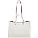 Borsa A Spalla Grande Basic Bianca - Foto miniatura 1